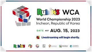 Rubik&#39;s WCA World Championship 2023 Day 4 Part 1