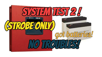 System test 2 (strobe only)