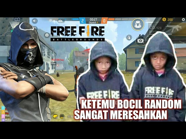 Free fire funny moment Cs Rank - Ketemu Bocil Random class=