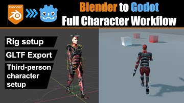 Blender to Godot: Rigged Character Workflow