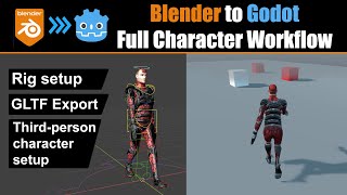 Blender to Godot: Rigged Character Workflow