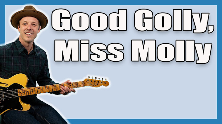 Good Golly Miss Molly Guitar version - Guitar performance video thumbnail