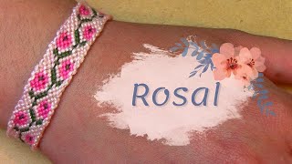 Pulsera de Hilo: Rosal (intermedio)