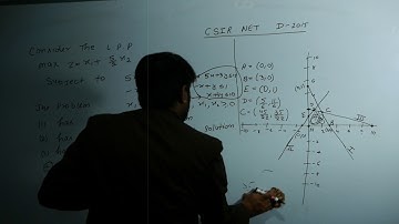 CSIR NET DEC 2015 ON L.P.P WITH MUDGIL SIR