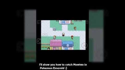 How to catch Mewtwo in Pokemon Emerald (with cheats)