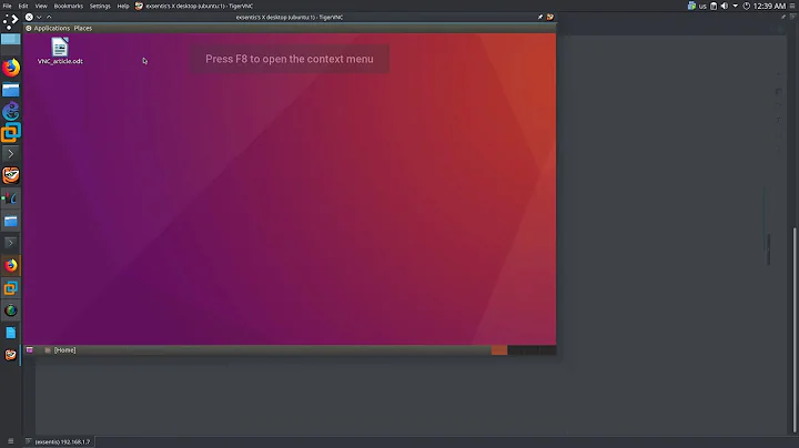 VNC Server Startup after System Reboot on Ubuntu 16.04 Desktop