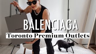 Balenciaga Summer Shopping Vlog At Toronto Premium Outlets Try-On Haul