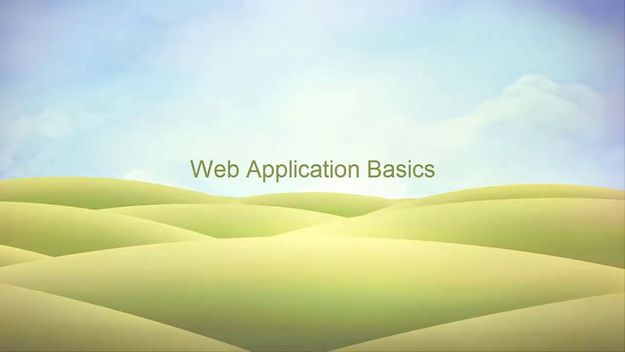 2. Basic concepts of web applications, how they work and the HTTP protocol