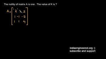 #40  Engineering Maths GATE Previous Paper Matrices