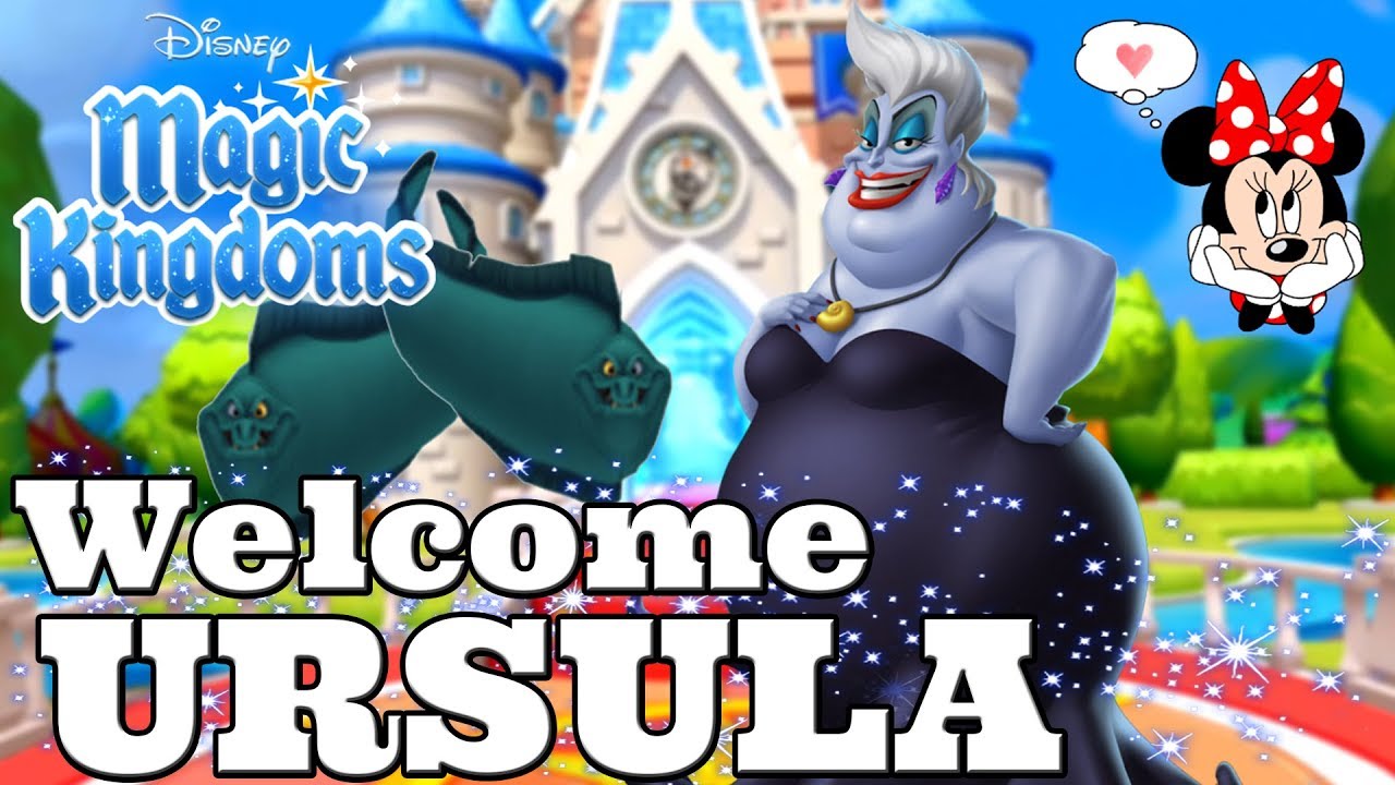 beautycon WELCOME URSULA! THE LITTLE MERMAID in Disney Magic Kingdoms | Gameplay Walkthrough Ep.317