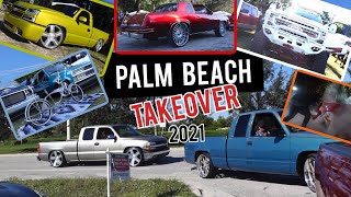 PALM BEACH TAKEOVER 2021 ||TRUCKSHOW || BURNOUTS