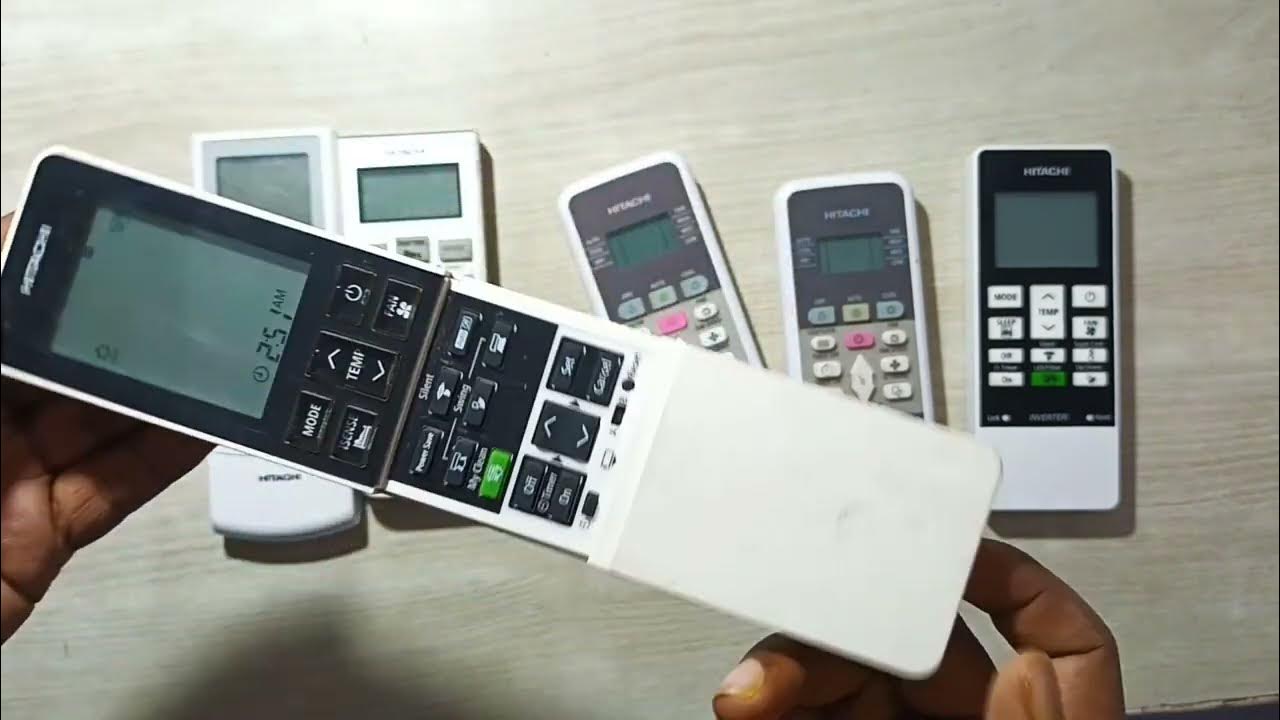 Hitachi ac remote functions hitachi voltas repairing YouTube
