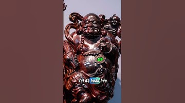 Chạm Khắc Tinh Tế: Tượng Di Lặc Gỗ Trắc Tỏa Sáng Với Vẻ Đẹp Độc Nhất Vô Nhị