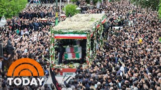 Iran Begins Funerals For President Raisi Killed In Helicopter Crash