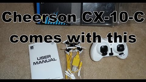 Cheerson CX10-C The Worlds Smallest Camera Drone