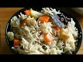 Easy vegetable pulav in bachelor style  sravan telu  bachelor cooking