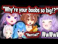Okayu's Reaction To Korone, Biboo and Other Members Insulting Her While Using Her Exp Farm【Hololive】
