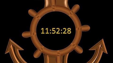 MatsClock 120062 - Free Digital Clock for PowerPoint Presentation Slides