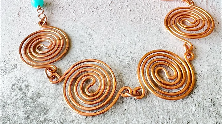 How to make wire spirals - step by step beginner t...