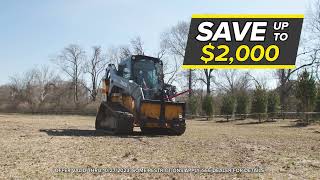 Trade Up to John Deere Compact Commercial Construction Equipment now and Save $2000  Offer Extended