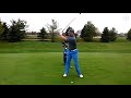 Use an orange whip training aid to improve swing