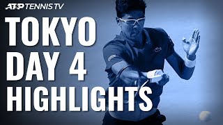 Goffin, Chung, Millman And Daniel Complete Quarter-Final Line-Up | Tokyo 2019 Highlights Day 4