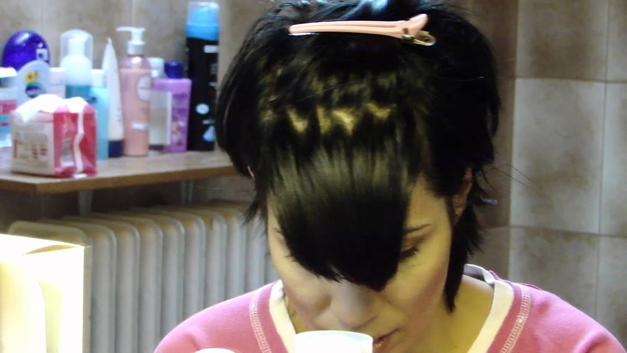 Schwarze Haare Tönen Schwarze Haare Tönen