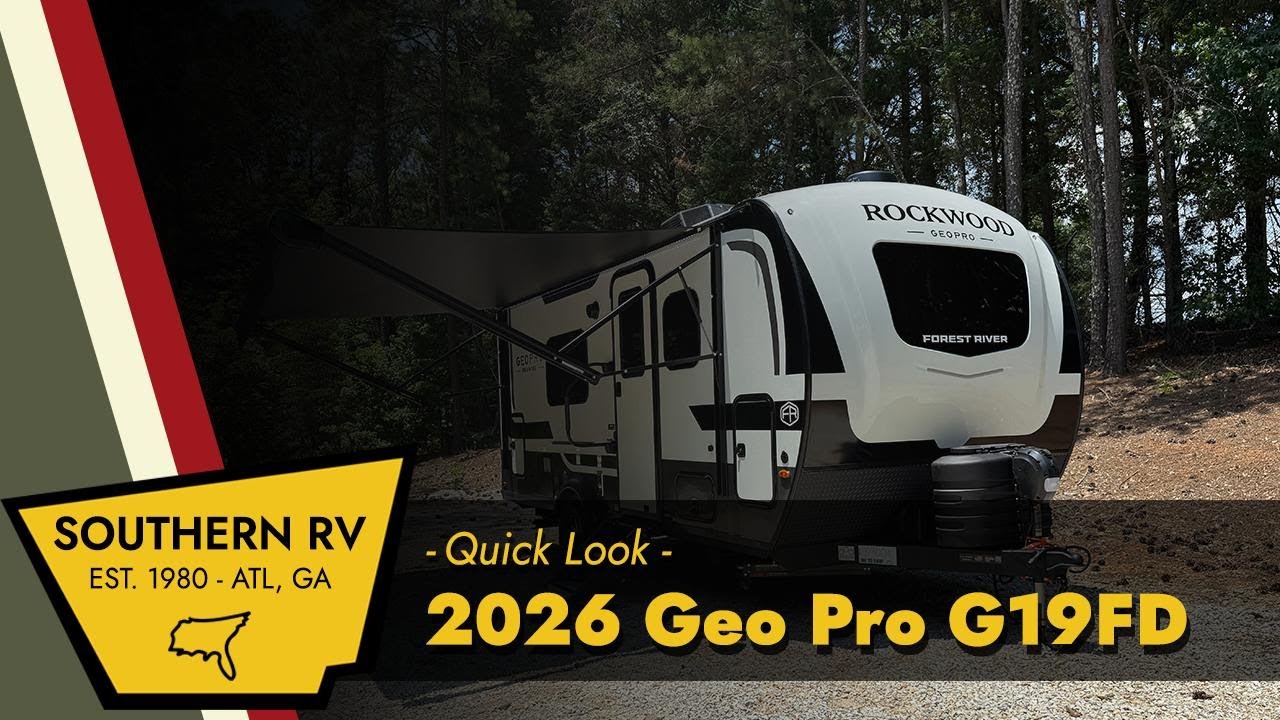 New 2026 Forest River RV Rockwood GEO Pro G19FD at Southern RV of ...