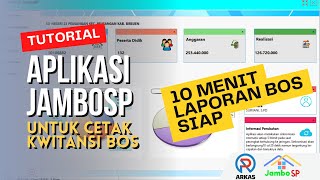 Tutorial Penggunan Aplikasi JamboSP Untuk Membuat Kwitansi Laporan Dana BOS