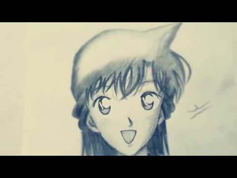 Học Vẽ Ran Mouri (Thám Tử Lừng Danh Conan) ||| How To Draw Ran Mouri  (Detective Conan), Pencil!!! - Youtube