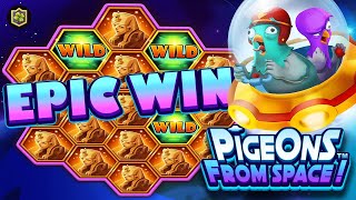 Epic Big Win New Online Slot 💥 Pigeons From Space! 💥 Rare Stone - All Features screenshot 3