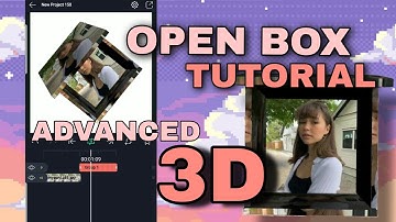 AlightMotion advanced 3D transition tutorial (open box)