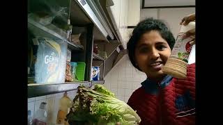 My morning routine. New Telugu vlog web series. Healthy veg salad