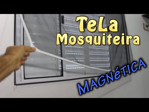 Vídeo: Rede Mosquiteira Em ímanes: Produtos Magnéticos De Mosquitos, Fita Em Pássaros íman, Comentários Sobre A Malha Mágica