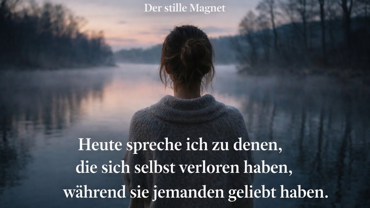 Heute spreche ich zu denen, die sich selbst verloren haben, während sie jemanden geliebt haben