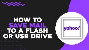 How To Save Yahoo Mail to a Flash or USB Drive (Easiest Way)