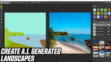Create AI Generated Landscapes with Nvidia Canvas
