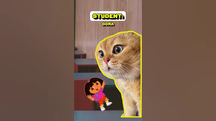 When That One Student Asks Forbidden Question 😎 (CAT VERSION🐈) @Ryanhdlombard #shorts