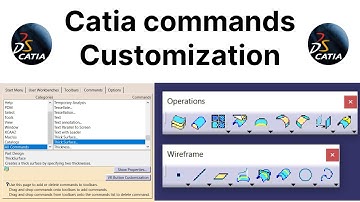 Catia commands Customization | Catia tricks | isopara.com