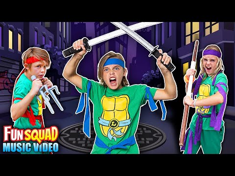 Ninja Turtles! Fun Squad Music Video