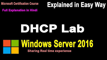 how to install and configure dhcp | dhcp configuration step by step in hindi