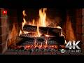Cozy Fireplace 2 Hours 🔥 Crackling Fire Sounds for Sleep (4K)
