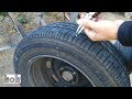 Réparation crevaison pneu // 1.4€ //