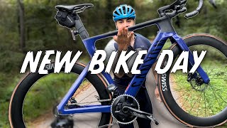 NEW BIKE DAY | CANYON AEROAD CF SLX eTap | unboxing and review