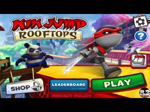 Nin Jump Rooftops Gameplay