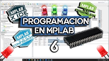 Programación de Microcontroladores PIC con MPLAB y MCC: Algunas practicas con LED