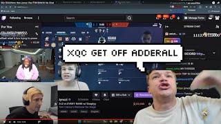 Kai Cenat reacts to Jynxzi using xQc's Adderall usage against him about his View-Botting Claims