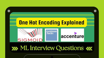 One Hot Encoding Algorithm Explained | ML Notes | Coding Interview Prep 🚀