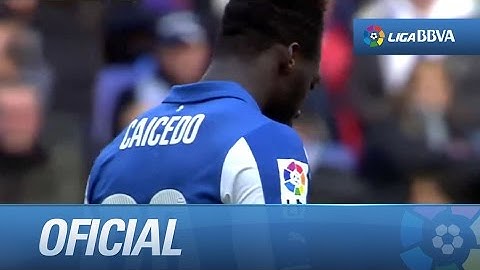 Chut flojo de Caicedo que bloca Moyá