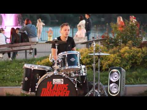 Видео: Уличный барабанщик Океан Ельзи - Стріляй Drum cover